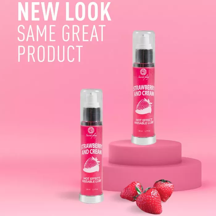 SECRETPLAY 2‑в‑1 эффект тепла Strawberry & Cream 50 мл Photo 4