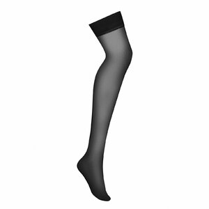 Obsessive S800 BLACK L/XL pantyhose/stockings Black, Translucent