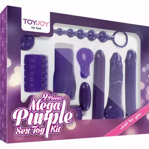 JUST FOR YOU MEGA PURPLE SEX TOY KIT,