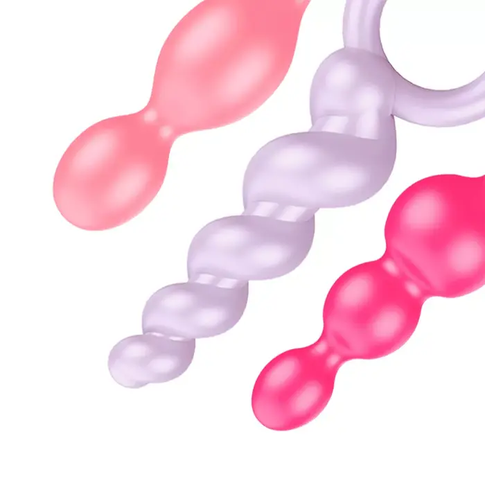 SATISFYER anal plugs set 3 pcs tricolor Photo 2