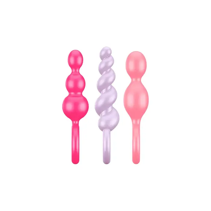 SATISFYER anal plugs set 3 pcs tricolor Photo 3