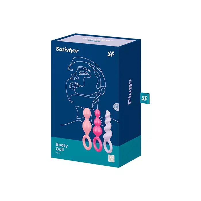 SATISFYER anal plugs set 3 pcs tricolor Photo 4