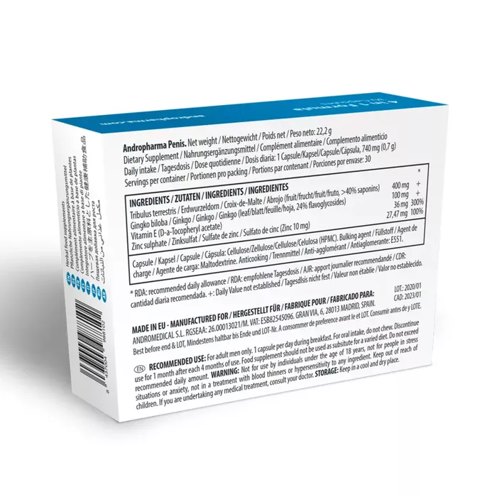 Добавка andro medical ANDROPHARMA PENIS D-202557 Photo 2