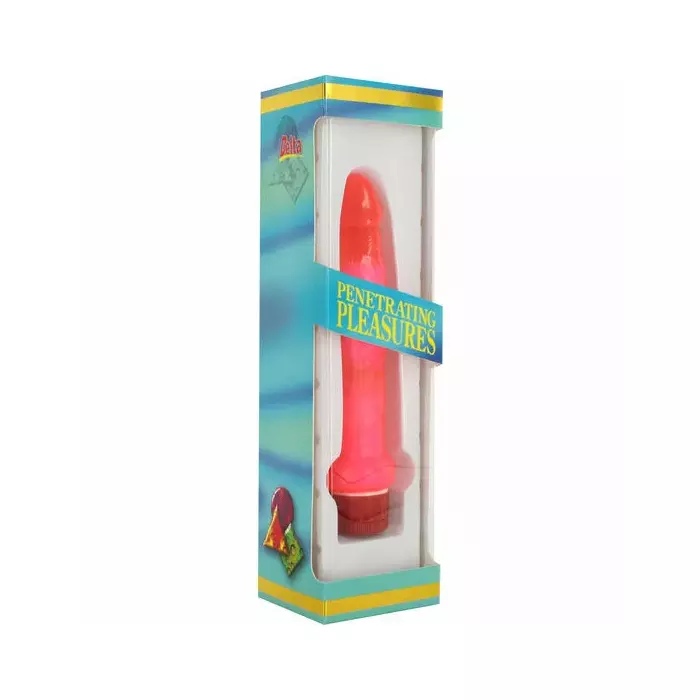 Anal vibrator Seven Creations Jelly Thin Pink Photo 2