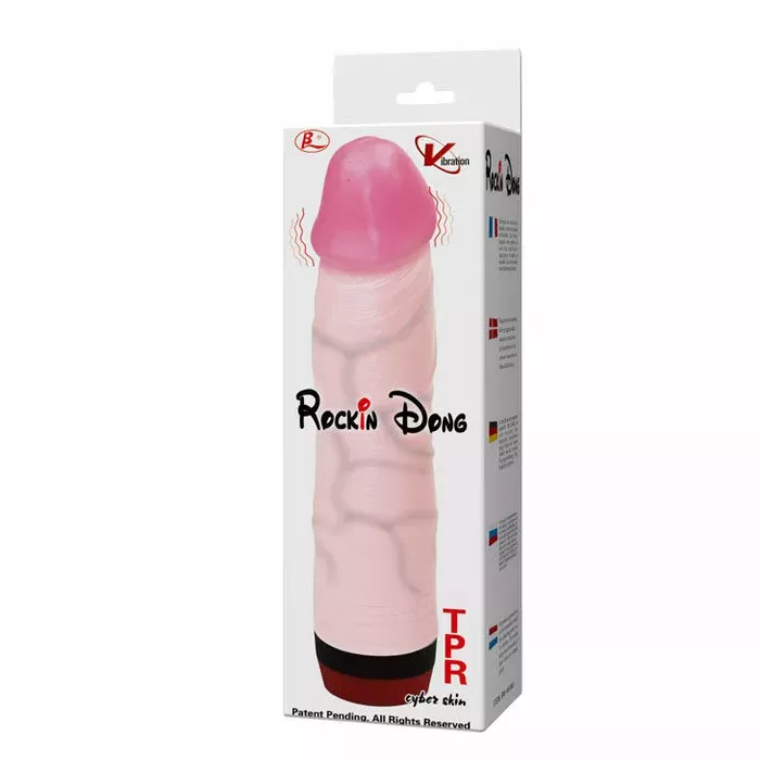 Vibrator BAILE ROCKIN DONG PENIS CYBER SKIN III Photo 10