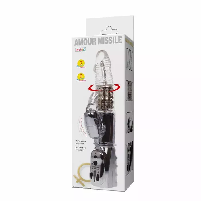 Vibrator BAILE Amour Missile — 26.5 cm rotator Photo 8