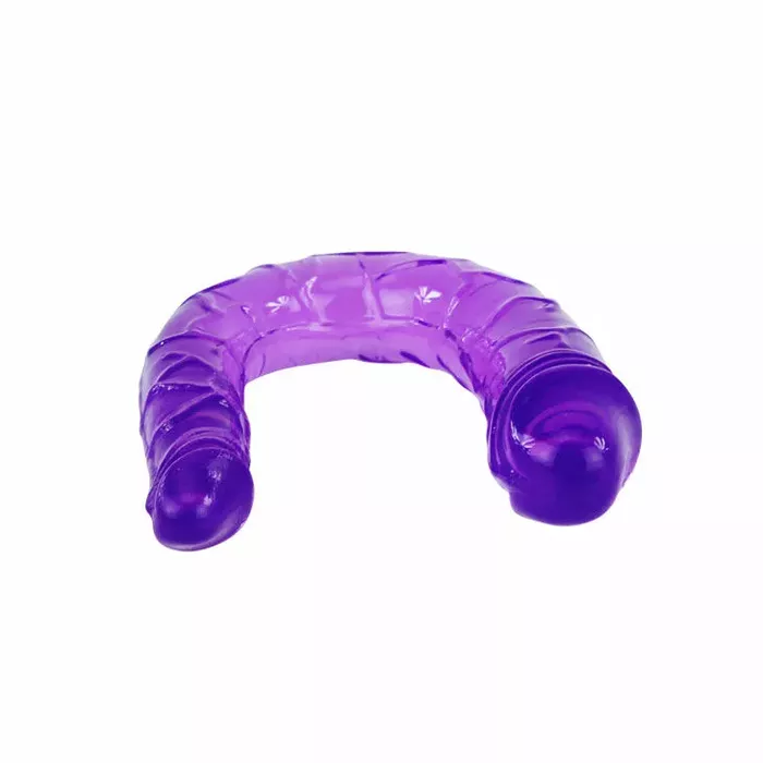 Double-ended dildo BAILE flexible jelly D66-194148LL Photo 3
