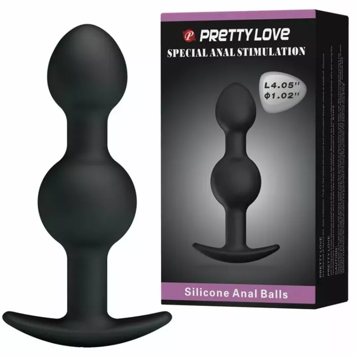 Анальные шарики PRETTY LOVE Special Stimulation — 10,3×2,6 см Photo 2