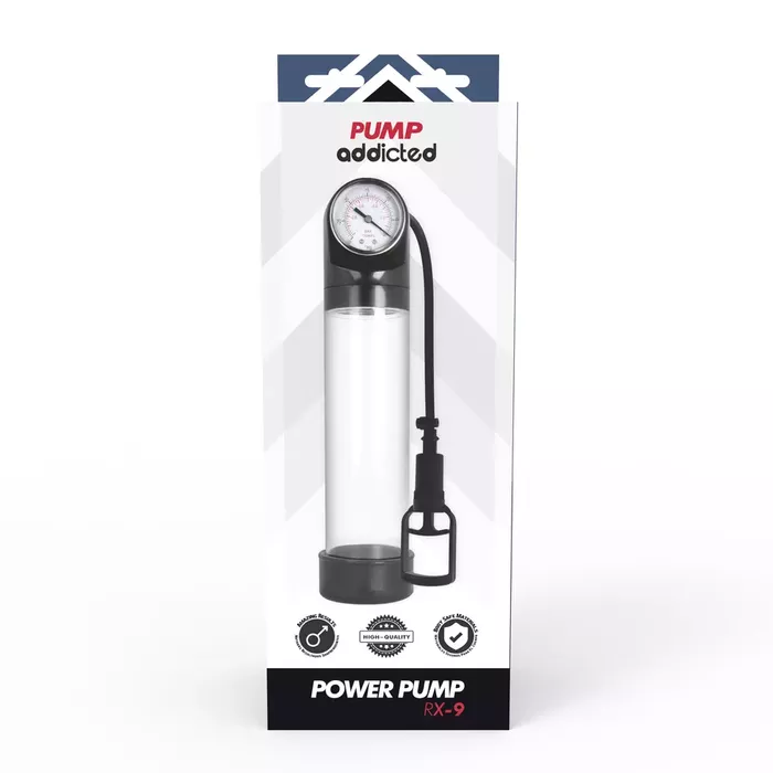 Penis pump Pump Addicted RX9 Transparent Photo 5