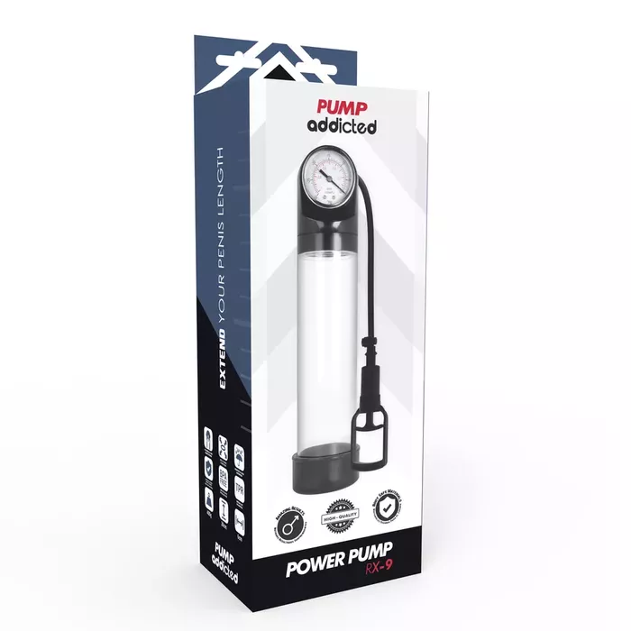 Penis pump Pump Addicted RX9 Transparent Photo 7