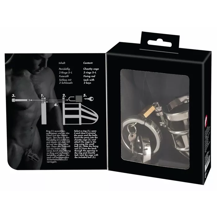 Verdzēšanas būris You2Toys nerūsējošais 9,5 cm Photo 10