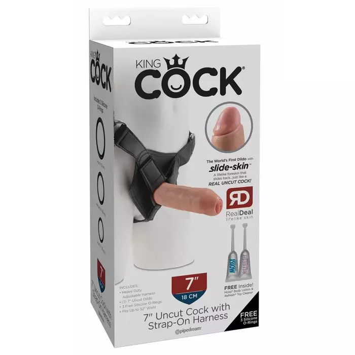 Страп-он King Cock KC 7 Uncut Photo 1
