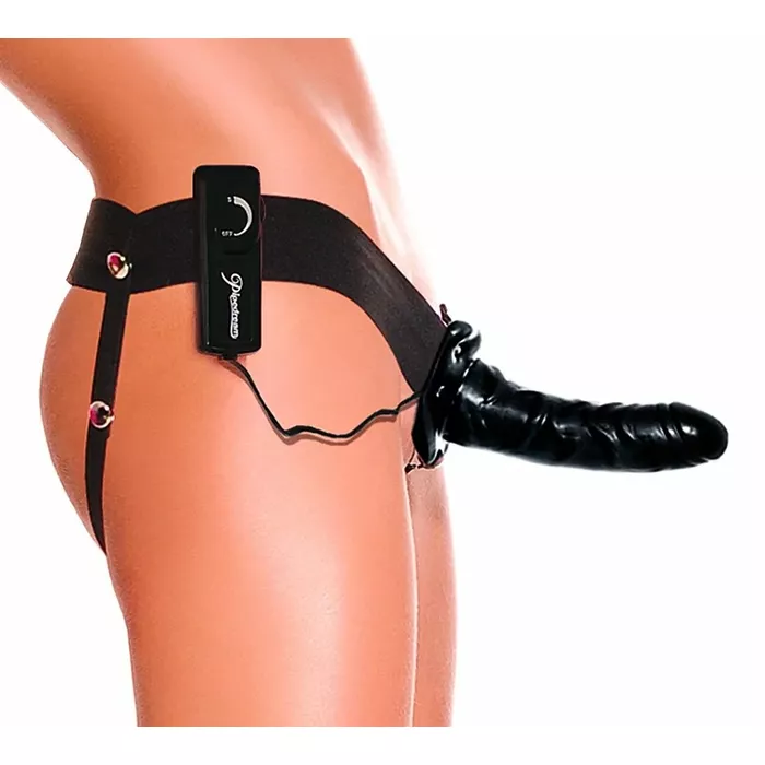 Strap-on PIPEDREAM FFSFHOH vibrating hollow dildo Photo 2