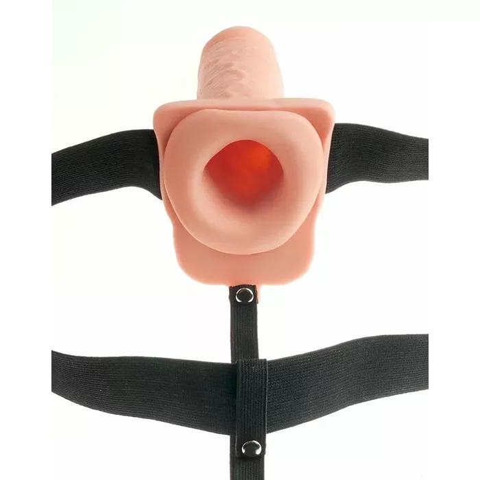 Strap-on PIPEDREAM FFS 7 Hollow Strap-On Light Photo 4