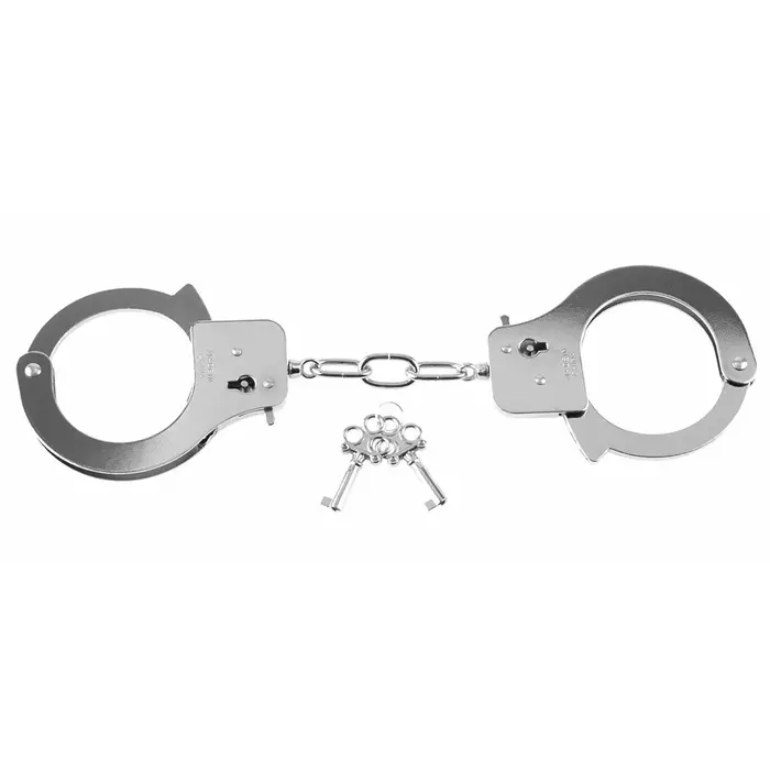 PIPEDREAM FFS Metal Handcuffs Silver — металлические наручники Photo 3