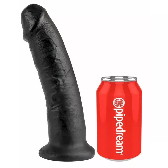Dildo King Cock KC 9" Cock Dark — 24 cm Photo 2
