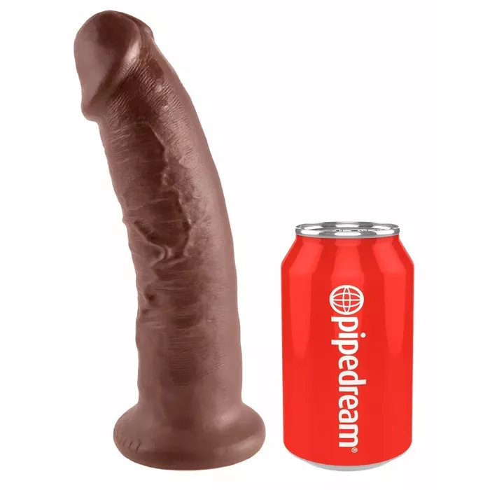 Dildo King Cock 9" (22.9 cm) — PVC, suction cup Photo 2