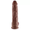 Dildo King Cock 10 inch Balls — 25.4 cm, Ø 5.1 cm Photo 3