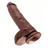 Dildo King Cock 10 inch Balls — 25.4 cm, Ø 5.1 cm Photo 5