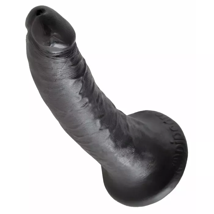 Dildo King Cock 7" Dark — reālistisks PVC 20,5 cm Photo 4
