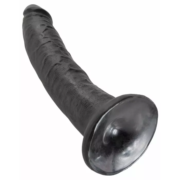 Dildo King Cock 7" Dark — reālistisks PVC 20,5 cm Photo 5