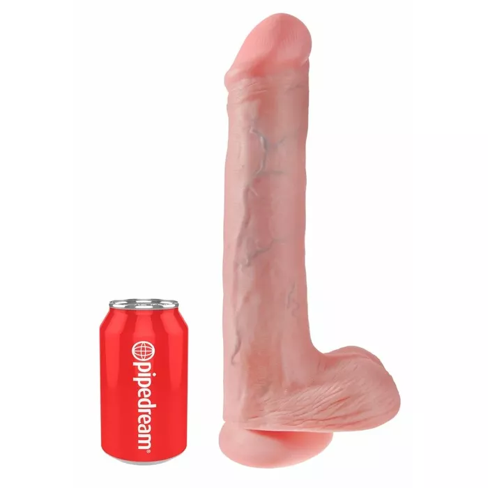 Dildo King Cock 13" — silicone, 33 cm Photo 2