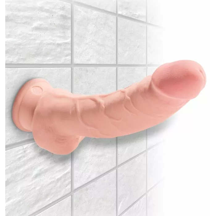 Фаллоимитатор King Cock KCP 8 TD — TPE, 24,1 см Photo 4
