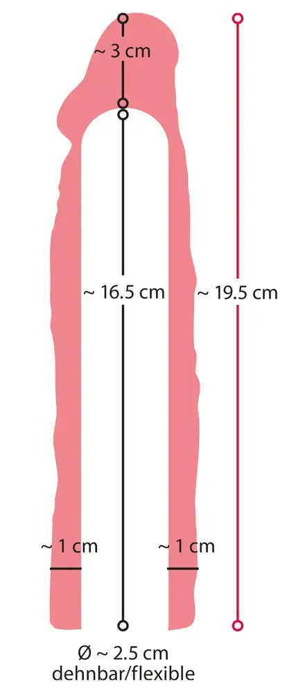 Penis sleeve nature skin Extension Sleeve+3 Photo 22