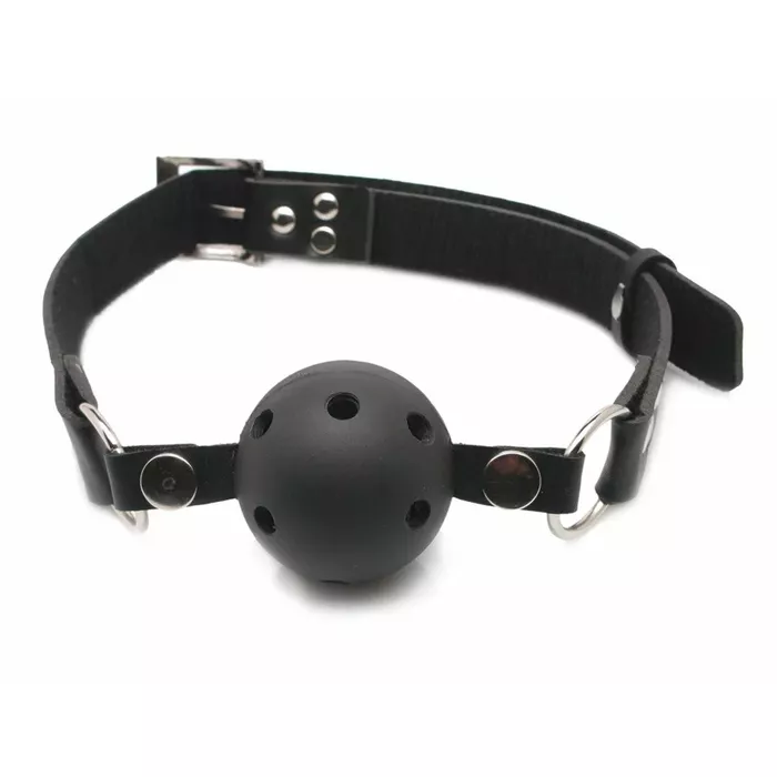 PIPEDREAM FFSLE Breathable Ball Gag Blac, Ø 4 cm Photo 2