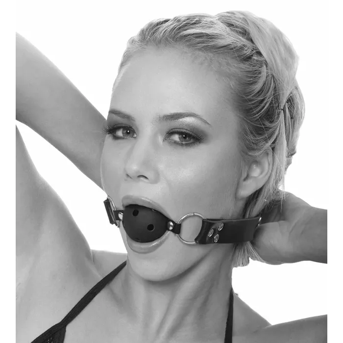 PIPEDREAM FFSLE Breathable Ball Gag Blac, Ø 4 cm Photo 3