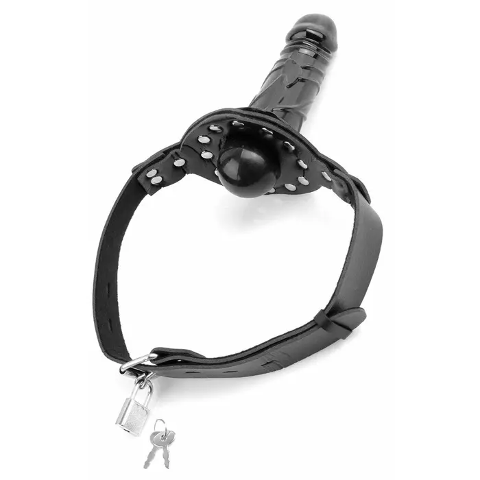 PIPEDREAM FFS Deluxe — кляп с фаллосом 17,5 см Photo 3