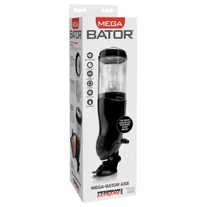 Masturbator Pipedream Mega-Bator Ass Black/Clear