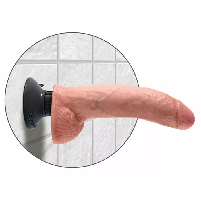 Vibrators King Cock KC 9" — reālistisks silikona dildо Photo 4
