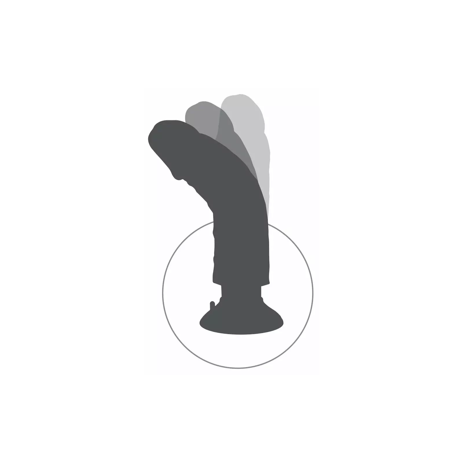 Вибратор King Cock KC 8 дюймов Photo 7