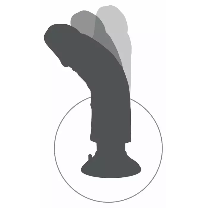 Vibrators king cock KC 8" — reālistisks 25 cm vibrators Photo 7