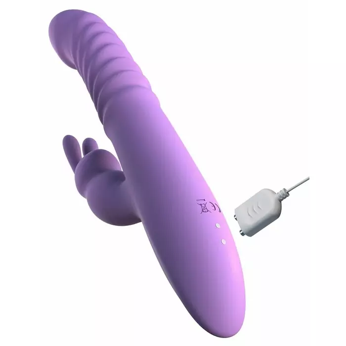 fantasy for her Her Thrusting Silicone Rabbit вибратор Photo 5