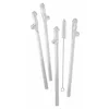 Stikla salmiņu komplekts Willy x4 — 21,5 cm Photo 2