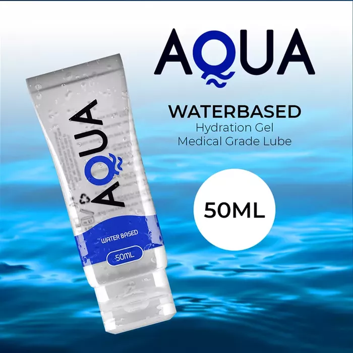 AQUA QUALITY water-based lubricant 50 ml — compact bottle Photo 4