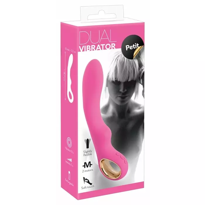 Divkāršais vibrators You2Toys Petit Pink Photo 1