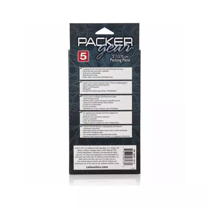 Ieliktājs CalExotics Packing Penis — 14,5 cm TPR Photo 4