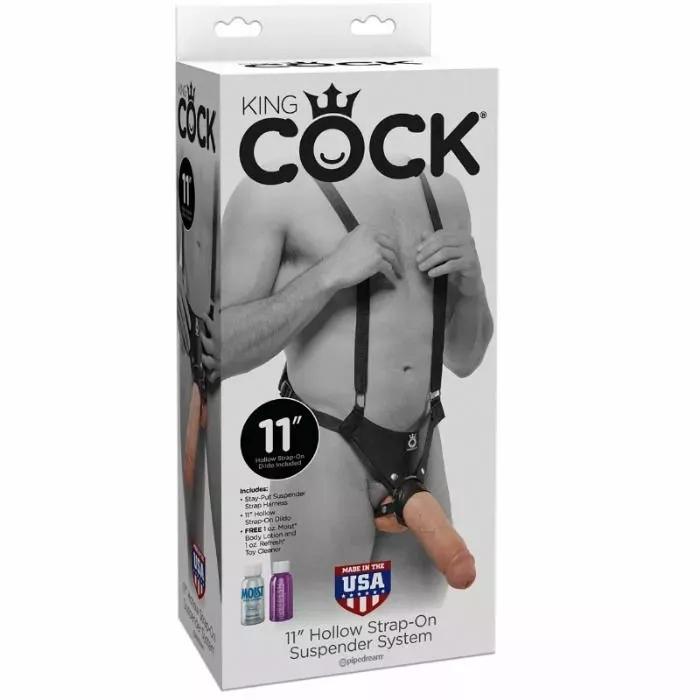 Strap-On King Cock 28 cm Hollow Photo 2