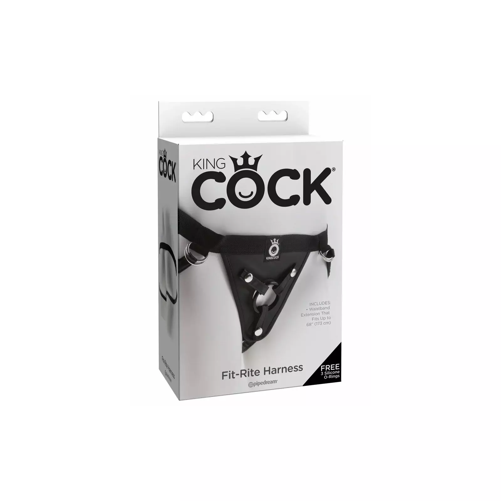 Strap-On KC Fit Rite Harness Black Photo 1