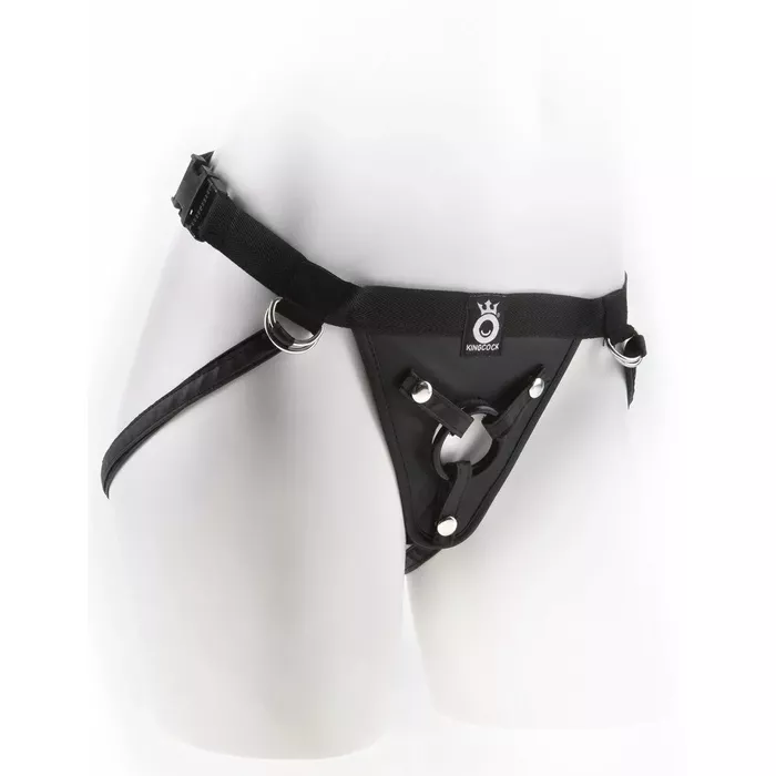 Strap-on harness King Cock KC Fit Rite Harness Black Photo 2