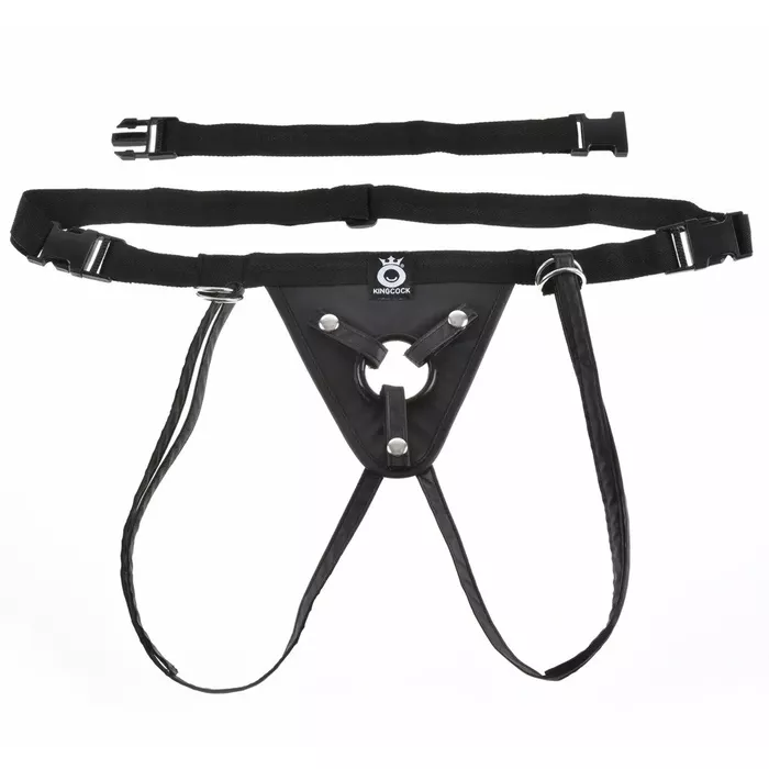 Strap-on harness King Cock KC Fit Rite Harness Black Photo 4