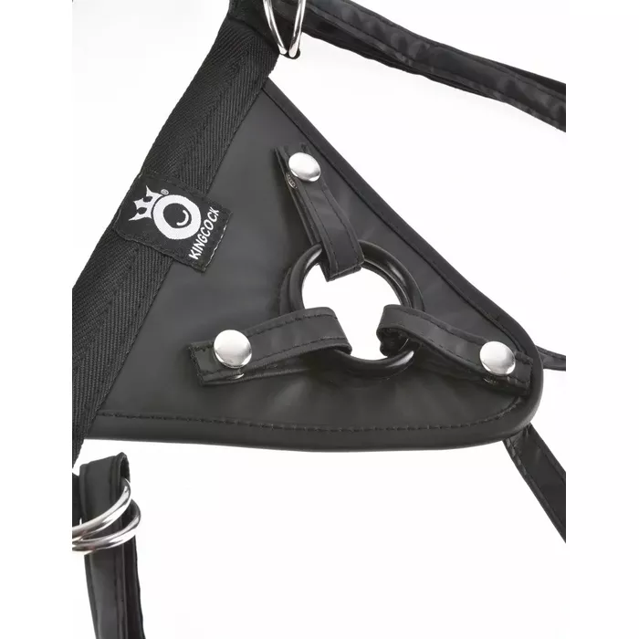Strap-on harness King Cock KC Fit Rite Harness Black Photo 5