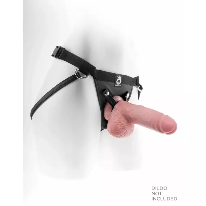 Strap-on harness King Cock KC Fit Rite Harness Black Photo 6