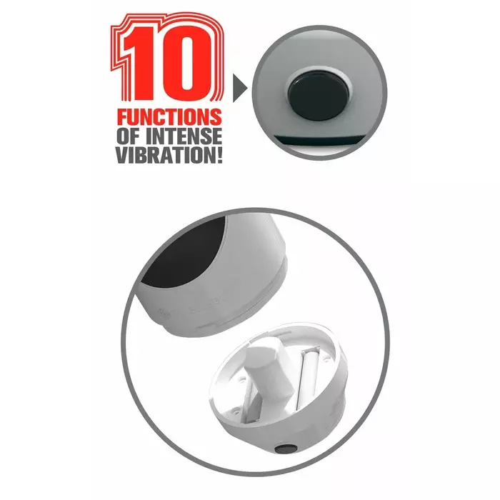 Мастурбатор PIPEDREAM PET Mega Grip Vibrating Stroke Photo 6
