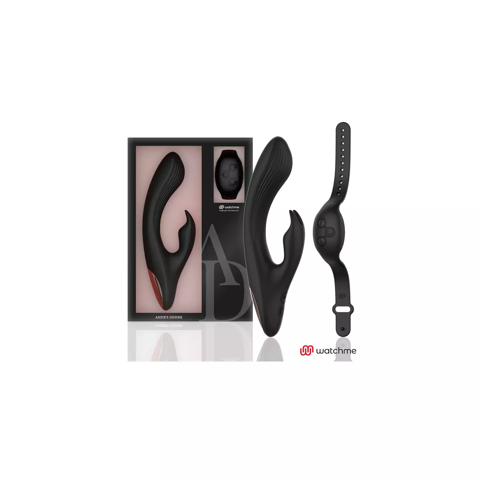 ANNE'S DESIRE - RABBIT WATCHME BLACK, D-227084 Photo 2