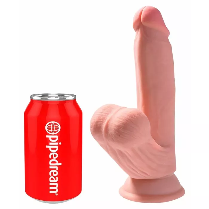 Dildonis King Cock KCP 7 TDC — reālistisks 21.5×4.4 cm Photo 2