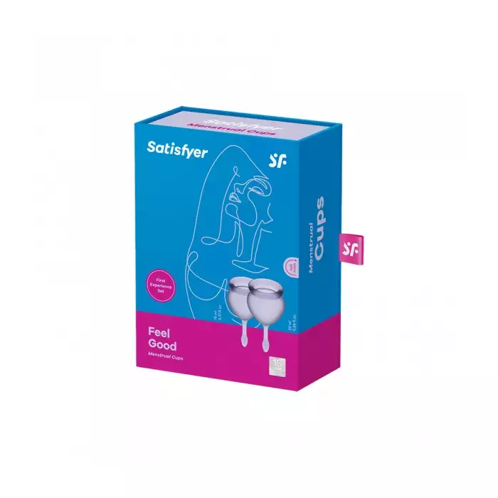 Менструальная чаша SATISFYER Feel Good — 15 мл и 20 мл Photo 2